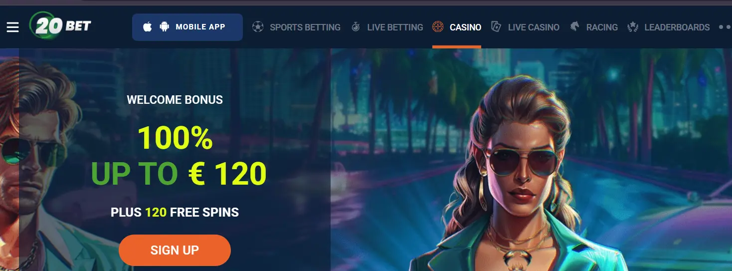 20bet main