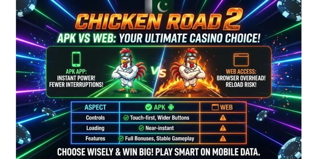Chicken Road 2 APK vs Web Version