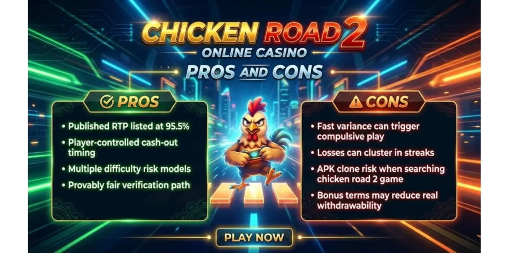 Pros and Cons of Chicken Road 2